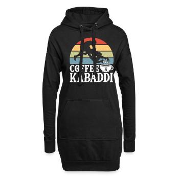 Geschenk für Kabaddi Liebhaber - Hoodie-Kleid - Schwarz - Vorne