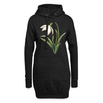 Easter Eostre Pagan Spring - Hoodie Dress - black - Front
