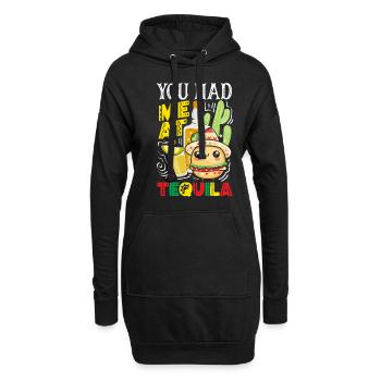 Fiesta mexicaine Cinco De Mayo - Sweat-shirt à capuche long Femme - noir - Devant