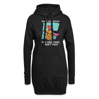 Volleyball dachte, du hättest das, nicht wahr? - Hoodie-Kleid - Schwarz - Vorne