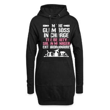 Gestionnaire de SPA Emploi Bien-être Drôle Gestion de SPA Sayi - Sweat-shirt à capuche long Femme - noir - Devant