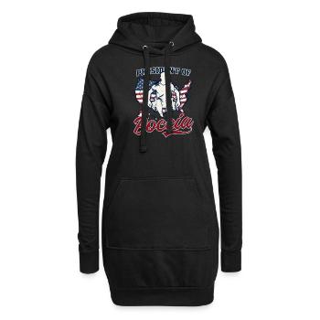 Joueur de boccia Président de Boccia - Sweat-shirt à capuche long Femme - noir - Devant