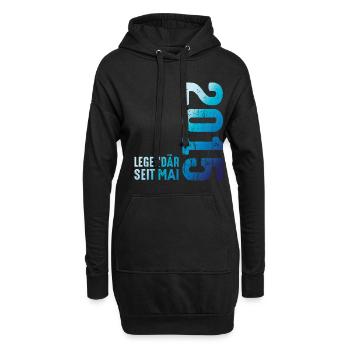 Edition Limitée Mai 2015 Légendaire Depuis Mai 2015 - Sweat-shirt à capuche long Femme - noir - Devant