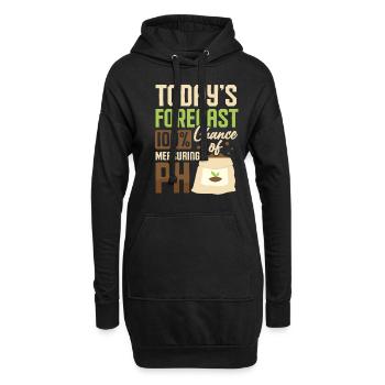 Cher scientifique agricole en science du sol, - Sweat-shirt à capuche long Femme - noir - Devant