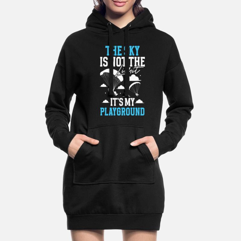 Paramotoring paramotoring Hoodie Dress