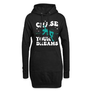 Athlétisme Jeux d’athlétisme - Sweat-shirt à capuche long Femme - noir - Devant