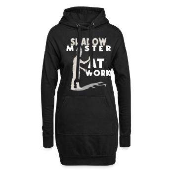 Handschattenpuppenspiel Puppen - Hoodie-Kleid - Schwarz - Vorne