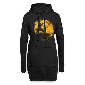 Arnis Eskrima Kali Fma - Sweat-shirt à capuche long Femme - noir - Devant