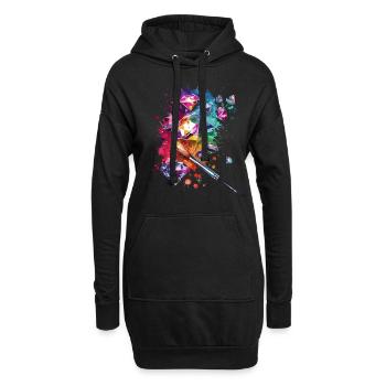 Accessoires pour Diamond Art Diamond Painter - Sweat-shirt à capuche long Femme - noir - Devant