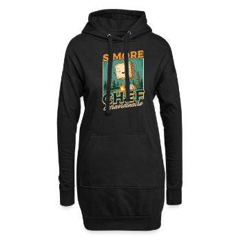 Camp Chef S'More Chef Extraordinaire - Hoodie-Kleid - Schwarz - Vorne