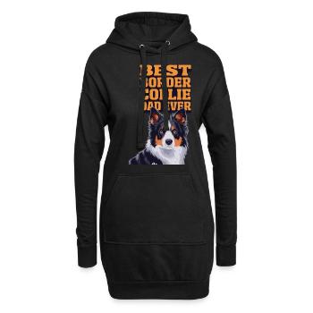 Border Collie Propriétaire de chien pour les amoureux des chiens - Sweat-shirt à capuche long Femme - noir - Devant