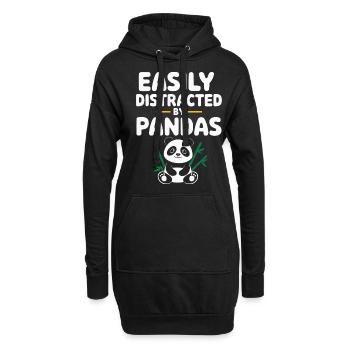 Border Collies Propriétaires de chiens Amoureux des chiens - Sweat-shirt à capuche long Femme - noir - Devant