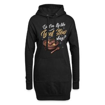 Nourriture drôle de Thanksgiving -fans Meme - Sweat-shirt à capuche long Femme - noir - Devant