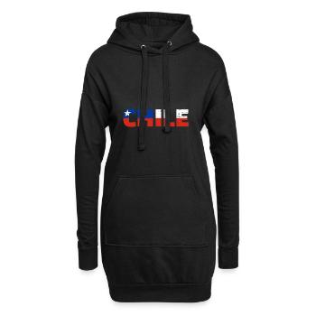 Chile - Hoodie-Kleid - Schwarz - Vorne