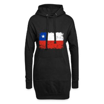 Chile - Hoodie-Kleid - Schwarz - Vorne