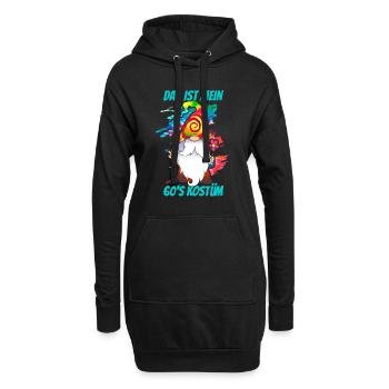 das ist mein 60's Kostüm - 1960er jahre - Hoodie-Kleid - Schwarz - Vorne