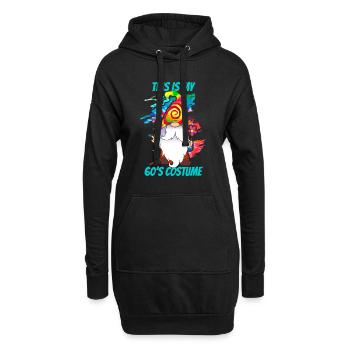 das ist mein 60's Kostüm - 1960er jahre - Hoodie-Kleid - Schwarz - Vorne
