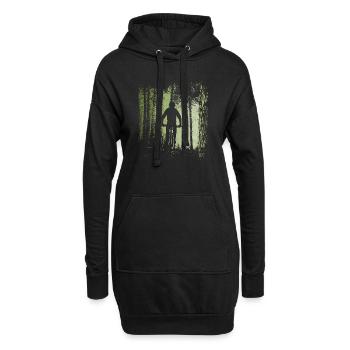 Fahrrad Waldweg-Radler Offroad Downhill MTB - Hoodie-Kleid - Schwarz - Vorne