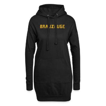 Brewman Beer Drinker - Hoodie-Kleid - Schwarz - Vorne