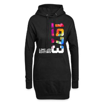53E ANNIVERSAIRE ÉDITION LIMITÉE 1973 - Sweat-shirt à capuche long Femme - noir - Devant
