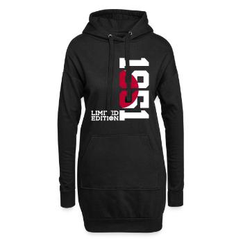 LIMITED EDITION 1951 JAPAN 75. GEBURTSTAG - Hoodie-Kleid - Schwarz - Vorne