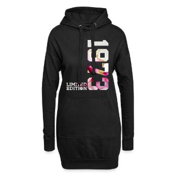 53. GEBURTSTAG 53 JAHRE LIMITED EDITION 1973 - Hoodie-Kleid - Schwarz - Vorne
