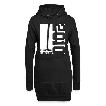 16. GEBURTSTAG LIMITED EDITION 2010 - Hoodie-Kleid - Schwarz - Vorne