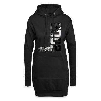 ÉDITION LIMITÉE 2002 24E ANNIVERSAIRE - Sweat-shirt à capuche long Femme - noir - Devant
