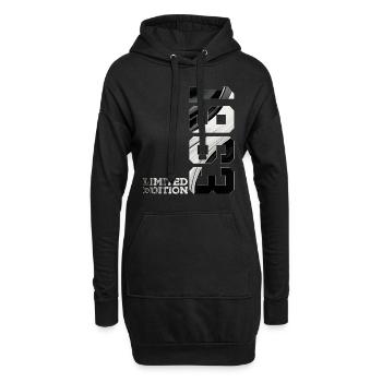 ÉDITION LIMITÉE 63E ANNIVERSAIRE 1963 - Sweat-shirt à capuche long Femme - noir - Devant