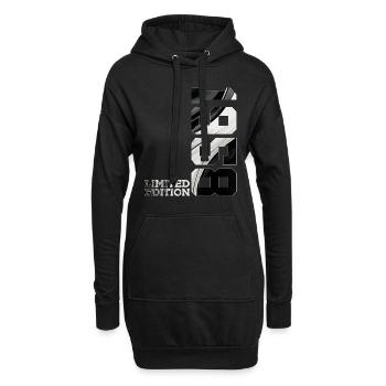 LIMITED EDITION 1958 68. GEBURTSTAG - Hoodie-Kleid - Schwarz - Vorne