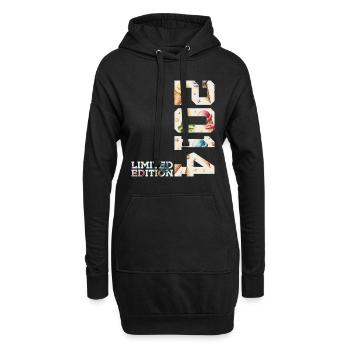 SOMMER LIMITED EDITION 2014 EIS 12. GEBURTSTAG - Sweat-shirt à capuche long Femme - noir - Devant