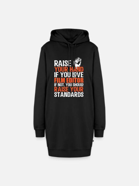 Movies - Hoodie Dress - black