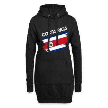 Costa Rica - Hoodie-Kleid - Schwarz - Vorne