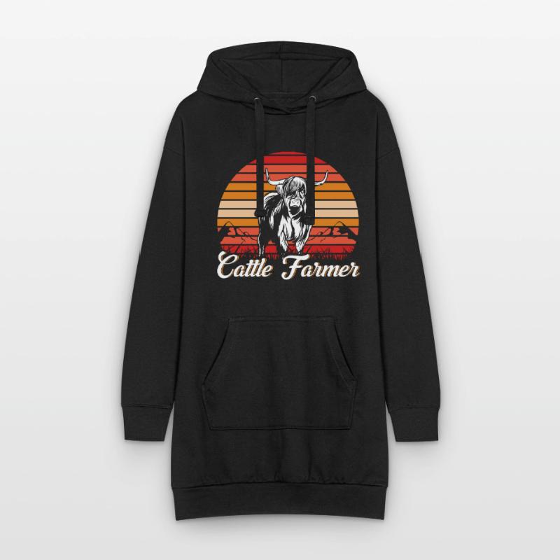 Élevage de moutons Élevage Élevage Mouton Cadeau Sweat-shirt à capuche long Femme