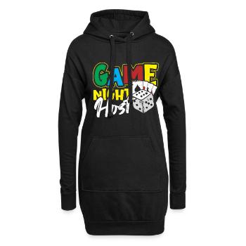 Board Games Game Board Gift - Hoodie Dress - black - Front