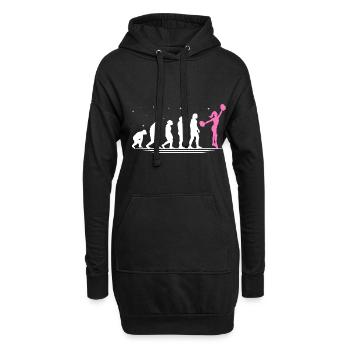 Cheerleading Coach Cheer Coach Cheerleader Cheer T - Hoodie-Kleid - Schwarz - Vorne
