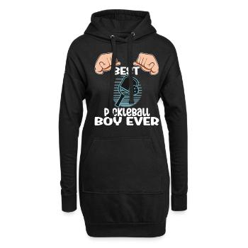 Best Pickleball Boy Ever - Hoodie-Kleid - Schwarz - Vorne