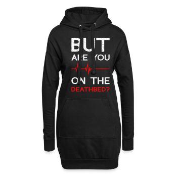 Funny Nurse Gifts - Hoodie Dress - black - Front