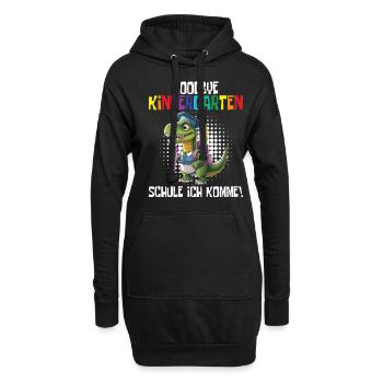 Écolier 2024 Scolarisation 2024 Rentrée scolaire - Sweat-shirt à capuche long Femme - noir - Devant