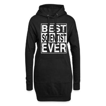 Meilleur scientifique de tous les temps scientifique cadeau - Sweat-shirt à capuche long Femme - noir - Devant