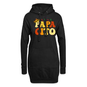 Cinco de Mayo - Sweat-shirt à capuche long Femme - noir - Devant
