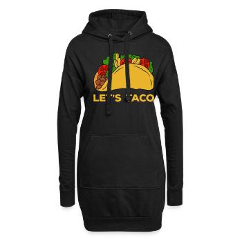 Cinco de Mayo - Sweat-shirt à capuche long Femme - noir - Devant