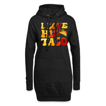 Cinco de Mayo - Sweat-shirt à capuche long Femme - noir - Devant