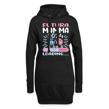 Super Mamma 2024 Loading - Hoodie Dress - black - Front