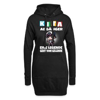 KITA Leavers School Enfant Inscription à l’école - Sweat-shirt à capuche long Femme - noir - Devant
