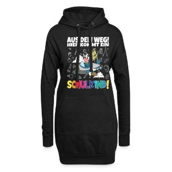 Écoliers 2024 Inscriptions scolaires Retour à l’école - Sweat-shirt à capuche long Femme - noir - Devant