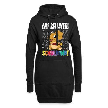 Écolier 2024 Inscription à l’école Retour à l’école - Sweat-shirt à capuche long Femme - noir - Devant