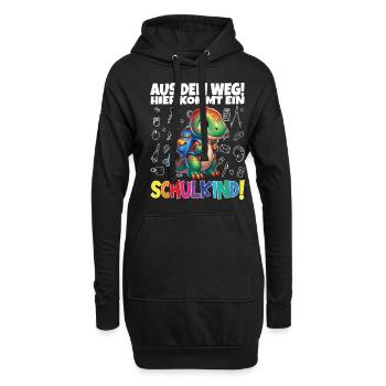 Écolier 2024 Inscription à l’école Retour à l’école - Sweat-shirt à capuche long Femme - noir - Devant