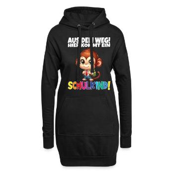 Écolier 2024 Inscription à l’école Retour à l’école - Sweat-shirt à capuche long Femme - noir - Devant