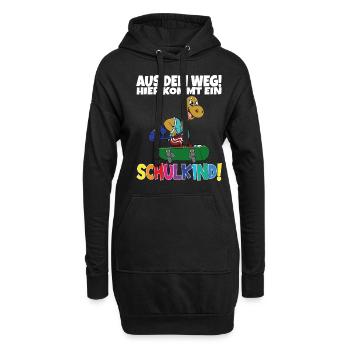 Écoliers 2024 Inscriptions scolaires Retour à l’école - Sweat-shirt à capuche long Femme - noir - Devant